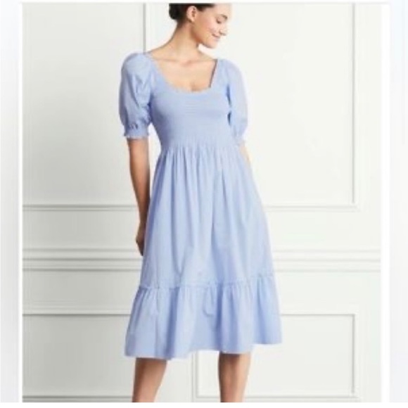 Hill House Dresses Hillhouse Louisa Nap Dress Blue Gingham Small